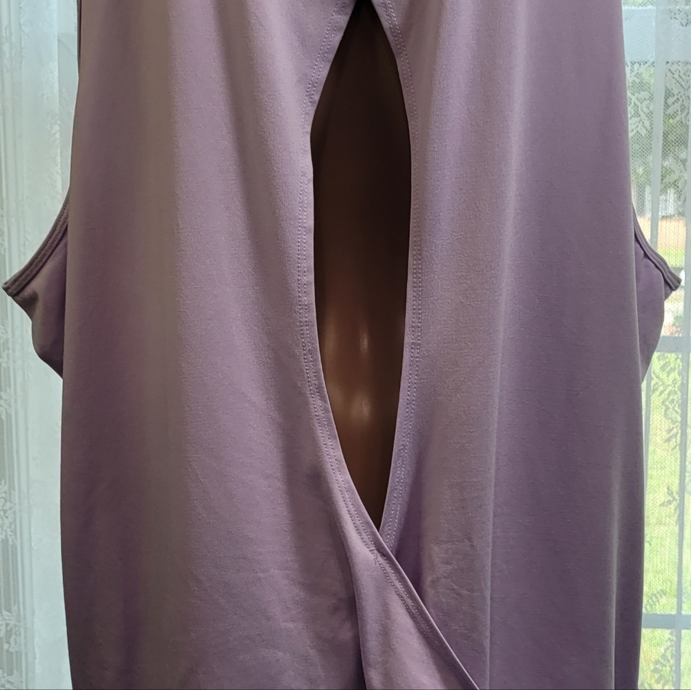 FABLETICS OPEN BACK PURPLE 1X - Picture 2 of 8
